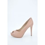 Guess női magas sarkú platform cipő pink színben