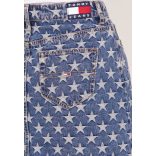 Tommy Jeans női farmerszoknya csillag alakú mintával