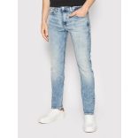 Calvin Klein Jeans férfi skinny fazonú farmernadrág világoskék koptatott színben