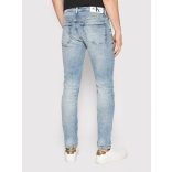 Calvin Klein Jeans férfi skinny fazonú farmernadrág világoskék koptatott színben