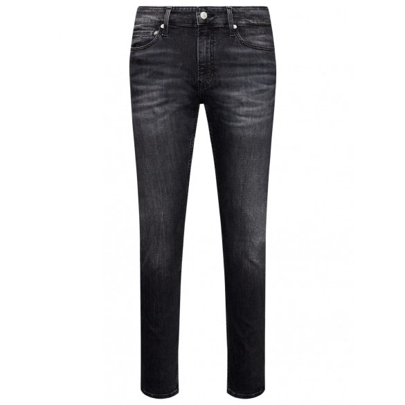 Calvin Klein Jeans férfi slim fit fazonú férfi farmernadrág sötétszürke enyhén koptatott színben