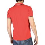 Trussardi Action férfi gelléros póló piros színben