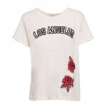 Guess női póló flitteres felirattal fehér színben