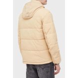    Tommy Jeans férfi télikabát bézs színben rejtett kapucnival