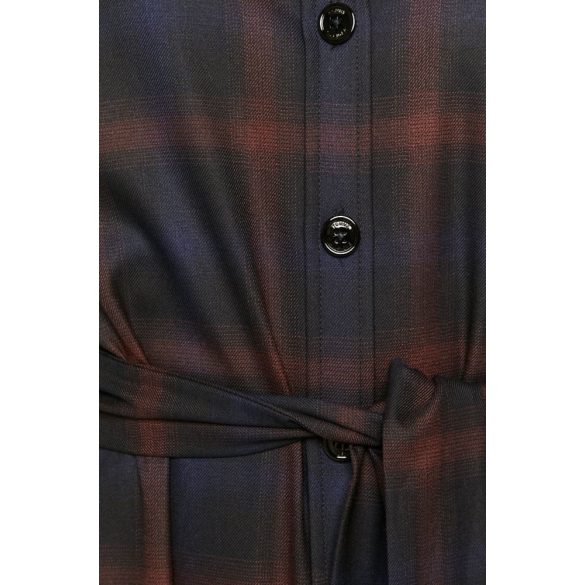 Tommy Hilfiger női ingruha derekán övvel kockás mintával