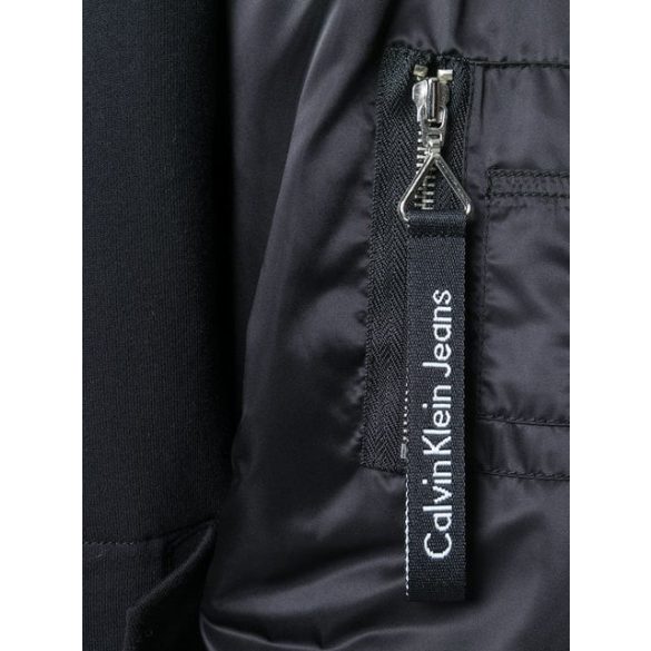 Calvin Klein Jeans férfi bomber fazonú átmeneti kabát fekete színben