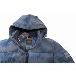 Boss férfi kapucnis pufi kabát thermo béléssel 