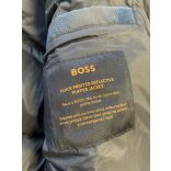 Boss férfi kapucnis pufi kabát thermo béléssel 