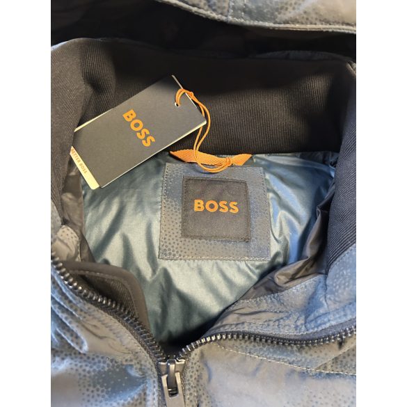 Boss férfi kapucnis pufi kabát thermo béléssel 