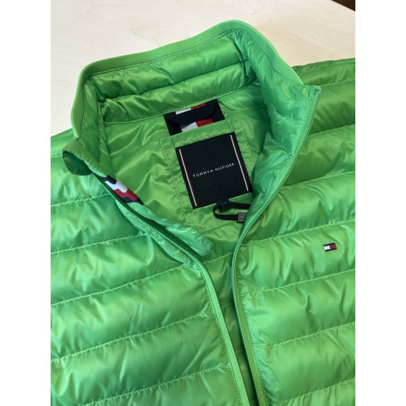 Tommy Hilfiger férfi átmeneti pehely bélelt mellény lime színben