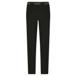 Calvin Klein női jogger nadrág derekán gumírozott fekete színben