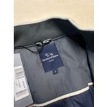 Harmont and Blaine férfi bélelt bomber fazonú kabát szürke színben