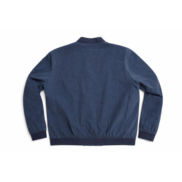 Boss férfi bomber fazonú átmeneti kabát sötétkék színű 