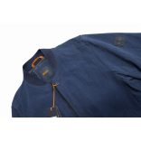 Boss férfi bomber fazonú átmeneti kabát sötétkék színű 