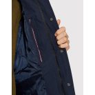 Tommy Hilfiger férfi rövidebb fazonú télikabát thermobéléssel kapucnival sötétkék színben