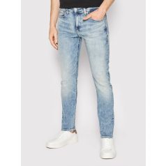   Calvin Klein Jeans férfi skinny fazonú farmernadrág világoskék koptatott színben