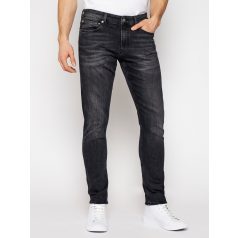  Calvin Klein Jeans férfi slim fit fazonú férfi farmernadrág sötétszürke enyhén koptatott színben