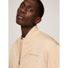 Tommy Jeans bomber fazonú bélelt télikabát thermo béléssel bézs szinben