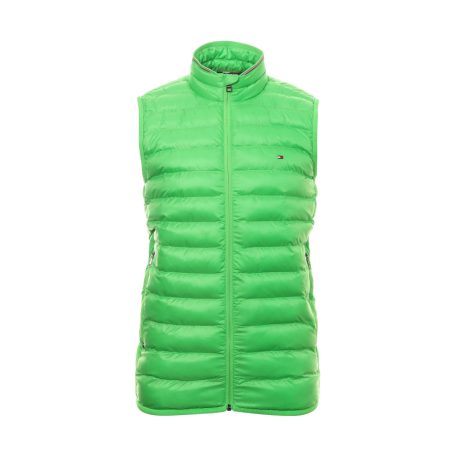 Tommy Hilfiger férfi átmeneti pehely bélelt mellény lime színben
