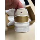 Tommy Hilfiger Essential Basket sneaker púder színben