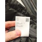 Hugo Boss férfi bélelt steppelt ing kabát fekete