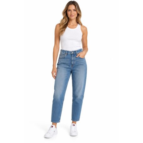 Tommy Jeans Női Mom Farmernadrág Világoskék
