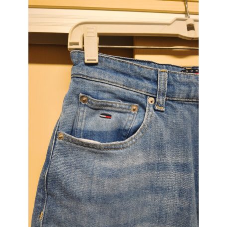 Tommy Jeans Női Mom Farmernadrág Világoskék