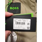 Hugo Boss férfi steppelt ingdzseki világosbarna