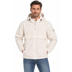 Tommy Hilfiger férfi krém színű kapucnis dzseki
