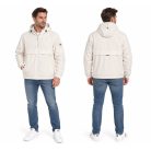 Tommy Hilfiger férfi krém színű kapucnis dzseki