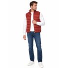 Tommy Hilfiger férfi steppelt pehelymellény okker vörös