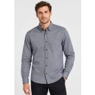 Hugo Boss férfi ing szürke-kék Regular Fit