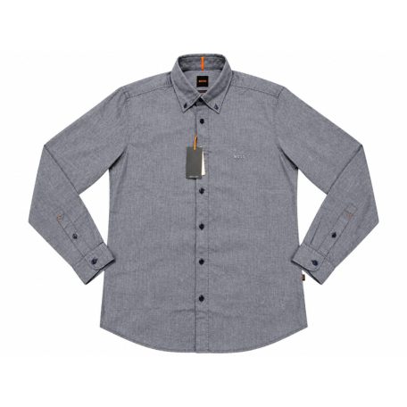 Hugo Boss férfi ing szürke-kék Regular Fit