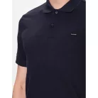 Calvin Klein férfi slim fit galléros póló fekete