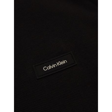 Calvin Klein férfi slim fit galléros póló fekete