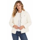 Tommy Hilfiger női steppelt bomber dzseki ecru színben