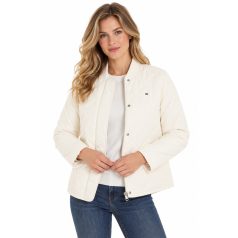Tommy Hilfiger női steppelt bomber dzseki ecru színben