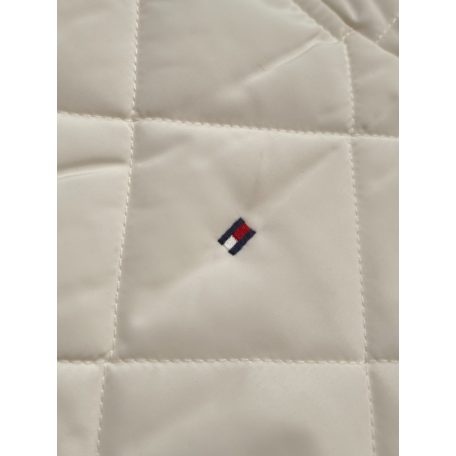 Tommy Hilfiger női steppelt bomber dzseki ecru színben