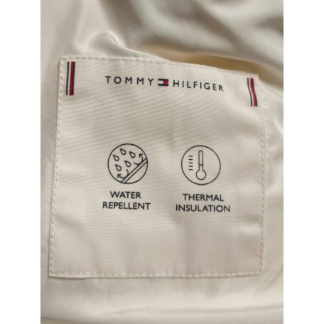 Tommy Hilfiger női steppelt bomber dzseki ecru színben