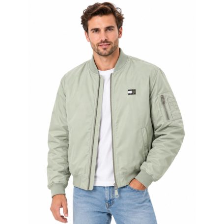 Tommy Jeans férfi bomber dzseki világoszöld