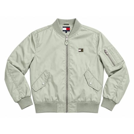 Tommy Jeans férfi bomber dzseki világoszöld