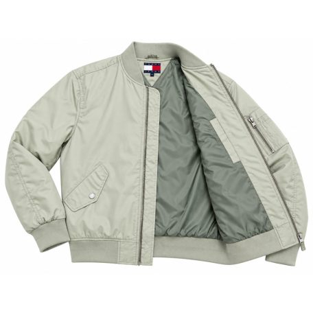 Tommy Jeans férfi bomber dzseki világoszöld