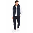 Tommy Hilfiger férfi kapucnis steppelt mellény sötétkék