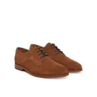 Tommy Hilfiger férfi velúr Derby cipő rozsdabarna