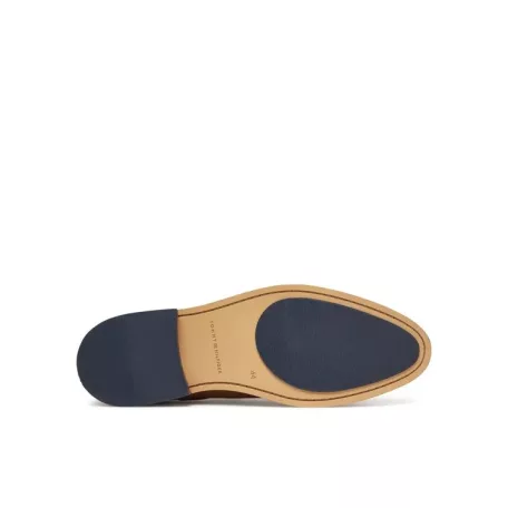 Tommy Hilfiger férfi velúr Derby cipő rozsdabarna