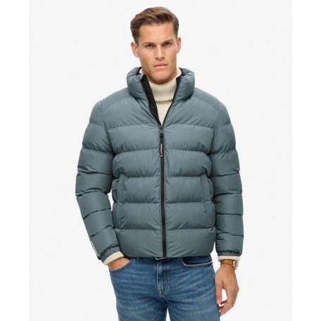 Superdry férfi steppelt pufferdzseki acélkék
