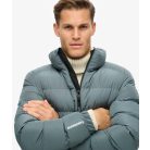 Superdry férfi steppelt pufferdzseki acélkék