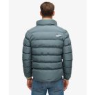 Superdry férfi steppelt pufferdzseki acélkék