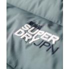 Superdry férfi steppelt pufferdzseki acélkék