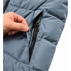Superdry férfi steppelt pufferdzseki acélkék